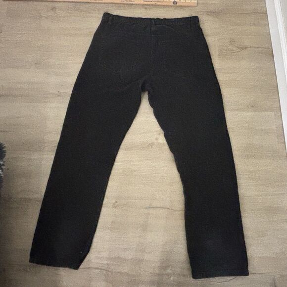 Paper Denim & Cloth Corduroy Black Men's 36x32 Jeans Vintage Work Skater Y2K - Picture 8 of 11